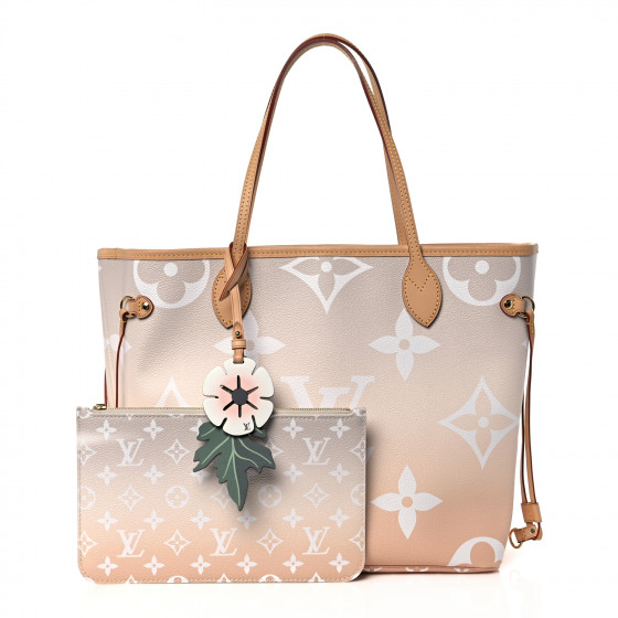 LOUIS VUITTON Monogram Giant By The Pool Neverfull MM Brume