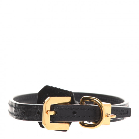 GOYARD Goyardine Dog Collar Black