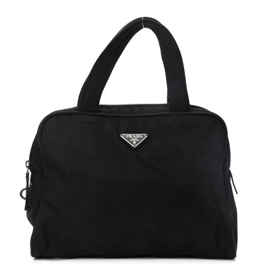 PRADA Tessuto Nylon Sport Bag Black